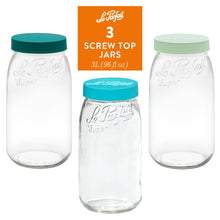 Load image into Gallery viewer, Le Parfait Screw Top Jars - Le Parfait America