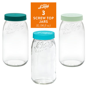 Le Parfait Screw Top Jars - Le Parfait America