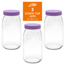 Load image into Gallery viewer, Le Parfait Screw Top Jars - Le Parfait America