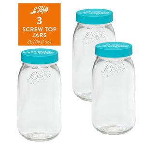 Le Parfait Screw Top Jars - Le Parfait America