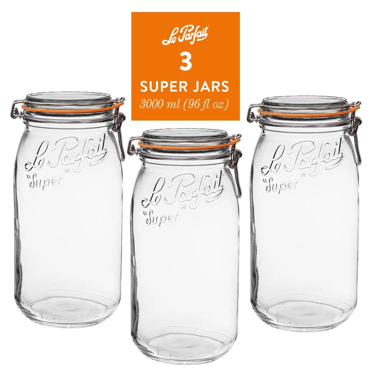 Wholesale 3pc Mini Glass Jar Set W/ Lid- 6oz CLEAR